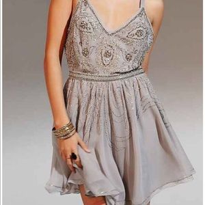 Kimchi Blue silver embroided dress